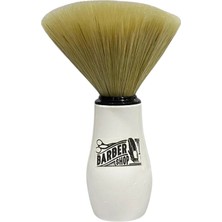 Com Barber Shop Ense Fırçası Beyaz