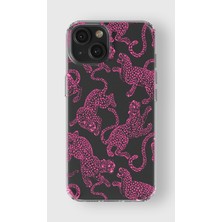 Manitoba Iphone 13 Mini Uyumlu Baskılı Yumuşak Silikon Şeffaf Telefon Kılıfı