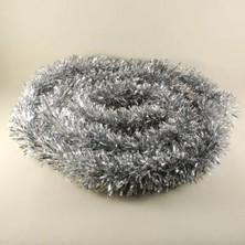 Concept 6 Li Paket Gümüş Renk Sim Uzun Süsleme 2 Metre Parti Malzemesi