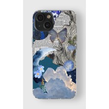 Manitoba Iphone 14 Uyumlu Baskılı Yumuşak Silikon Şeffaf Telefon Kılıfı