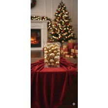 Concept Gold Karışık Figürlü Kutulu Yılbaşı Süsü 50'li