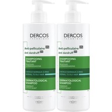 MarkEntegra Anti-Dandruff Normal ve Yağlı Saçlar Için Kepek Karşıtı Şampuan 390 ml 2 Adet