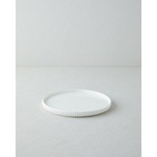 English Home Lunara Porselen Servis Tabağı 24 cm Beyaz