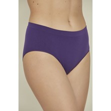 C&city C13002 Dikişsiz Boxer Mor