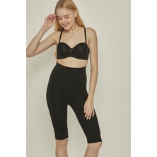 C&city C12015 Kadın Double Uzun Paça Korse Siyah