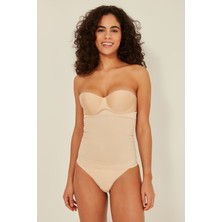 C&city C12024 Dikişsiz Bel Korse Ten