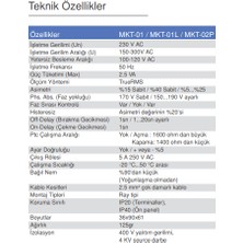 MAKEL MKT-01 MOTOR VE FAZ KORUMA RÖLES