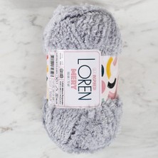 İlkyaz Fashion Loren Mery Açık Gri El Örgü Ipi - M406 - 34313 (Ilkyz-Fshon-34)