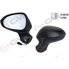 Gva 1061531 - Dış Dikiz Aynası Sol Ibıza 08 Elektrikli Isıtmalı Konveks Astarlı 5 Fiş VM-364EHPL