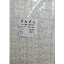 İlkyaz Fashion Dantel Polyester Güpür Bant Krem 15 Metre En 6 cm ON-1650-KR (Ilkyz-Fshon-34)