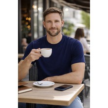 Unisex, Kalın Kumaş / Yıkamalı Tarz Tshirt, Orta Sertlikte Yıkama Tuşesi Verilmiştir