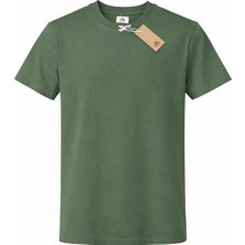 Unisex, Kalın Kumaş / Yıkamalı Tarz Tshirt, Orta Sertlikte Yıkama Tuşesi Verilmiştir