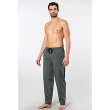 Cacharel Erkek Dokuma Pijama Tek Alt 2240/YEŞIL 3