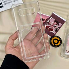 Teknomoda Samsung Galaxy Note 8 Kılıf Kartlıklı Anti Şok Korumalı Şeffaf Silikon Şeffaf Açık