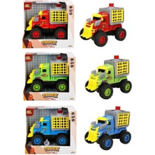 Khi-Zai Maxx Wheels Sesli ve Işıklı Canavar Dinozor Taşıma Kamyonu