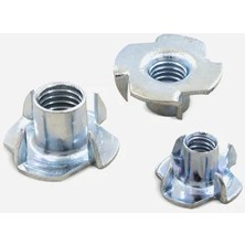 Remstdrk Ebru Çakmalı Ağaç Somun M6 - 100 Adet