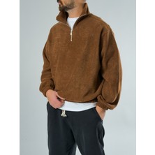 Cocopelli Erkek Kahverengi Sweatshirt COC2710