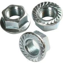 Remstdrk Ebru Altıköşe Flanşlı Somun M10 - 10 Adet