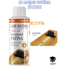 Aquacool 3D Ahşap Patina Su Bazlı