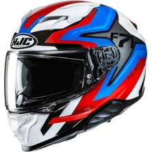 Hjc F71 Kapalı Kask Fes MC21 S Beden Tam Yüz Tasarımıyla Hafif Kompozit Fiberglas