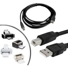 Drl Premium USB 2.0 Yazıcı Kablosu 1.5 Metre - Yüksek Hızlı Tarayıcı ve Data Kablosu