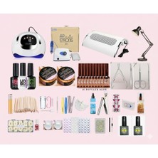 Fontenay Ultra Protez Tırnak Seti(Freze Uv/led Aksesuar Full Parça Protez Tırnak Seti)