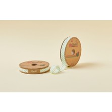 İlkyaz Fashion Biye Puanlı Katlı B05 Yeşil 2 cm 25 Metre %65 Koton %35 Polyester (Ilkyz-Fshon-34)