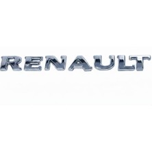 Çınar Online Store Renault Clio 3 Bagaj Yazısı Yeni Model Küçük 8200484897
