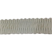 İlkyaz Fashion Pamuk Püskül Şerit En 3 cm Krem 5 Metre (Ilkyz-Fshon-34)