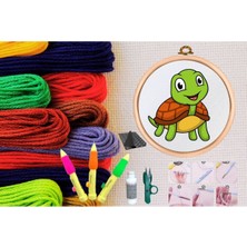 İlkyaz Fashion Punch Seti Nakış Seti Kasnaklı Kendin Yap Seti Seri 125 (Ilkyz-Fshon-34)