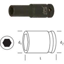 Osaka LN12D13 Uzun Lokma 1/2" 13 mm