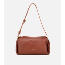 Hotiç 03CAH245090A370 KADIN Deri Taba Yumuşak Dokulu Omuz Çantası