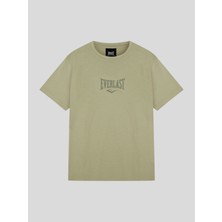Everlast Comp Logo Regular Kesik Yaka Çay Yeşili Erkek Tişört