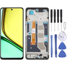 Çelik Pro Realme Uyumlu Realme 12 Lite Ekran LCD Dokunmatik Full Çıtalı