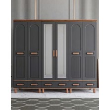Miracool Otto 6 Kapılı Dolap / %100 Mdf