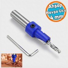 Nzb Ahşap Açma Havşa Matkap Ucu 4 mm Havşalı