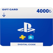 HemenOyun Playstation Network Tr 4000 Tl Psn Hediye Kartı - Türkiye
