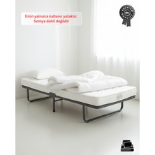 Mions Dormela Katlanır Ortopedik Üst Kalite Sünger Yatak 090X190 cm (Yer Yatağı, Misafir Yatağı, Kamp Yatağı)