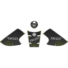 Gogo Premium Kuba Tk-03 2021 - 2025 Uyumlu Tank Pad Set 002