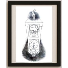 Karikatural Unknown 32X22CM Orijinal Karikatür Tablo