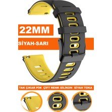  xiaomi mi watch s1-s2 yuvarlak kasa uyumlu 22mm premium silikon saat kordonu kayışı a56-ss