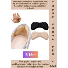 Wintoup Gündelik Konforlu Ince Yumuşak Esnek Ayak Topuk Vurma Önleyici Boşluk Doldurma Daraltma Pedi 5 mm