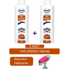 Ersağ Yağ Çözücü (2 Adet) 1000 ml - (Sabunluk Hediyemiz) 114-04
