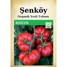 Şenköy Yerli Batman Kozluk Domates Tohumu Doğal Ata Domates Tohumu Pakette 100 Tohum + Hediye Sebze Tohumu