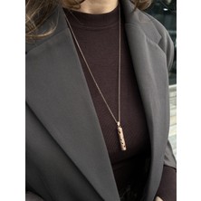 Tep's Jewellery Özel Tasarım Gümüş Silindir Kolye
