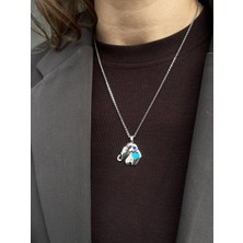 Tep's Jewellery Özel Tasarım Gümüş Anne Yavru Fil Kolye