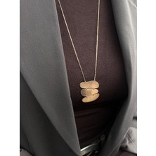 Tep's Jewellery Özel Tasarım Gümüş Üçlü Plaka Kolye