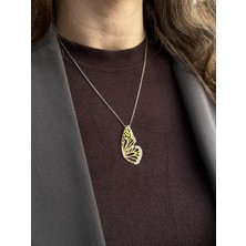 Tep's Jewellery Özel Tasarım Gümüş Kelebek Kanadı Kolye