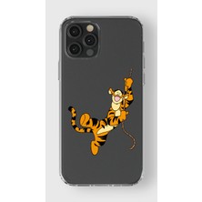 Manitoba Apple iPhone 12 Pro Max Uyumlu Baskılı Yumuşak Silikon Şeffaf Telefon Kılıfı