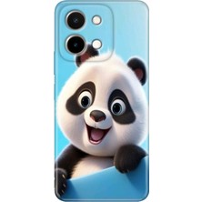 Grabono Vivo Y28 Kılıf 6.68" Desenli Silikon Hd Kapak Panda